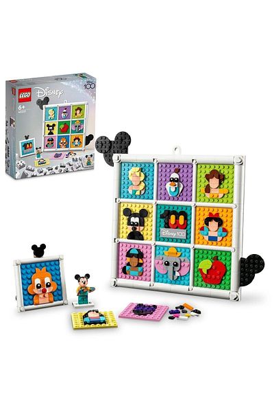 LEGO Disney 100 Years Animation Icons - 43221 Toy Building Set (1022 Pieces)