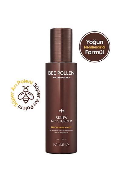 Missha Bee Pollen Renew Intense Moisturizer - Bee Pollen Moisturizing Cream for Dry Skin