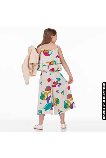 XO Kids 8-14 Years Old Girl's Undershirt - Brush Patterned, Katl00001 Model