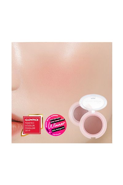 Missha Natural and Bright Appearance with Fruit Colors Gel Blush a'Pıeu Juicy-Pang Jelly Blusher (Be02)