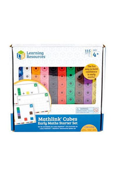 Learning Resources Cuburi interconectabile - ضبط أنشطة الرياضيات