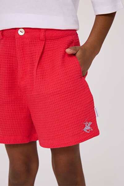 Beverly Hills Polo Club BG Store Kız Çocuk Pembe Şort