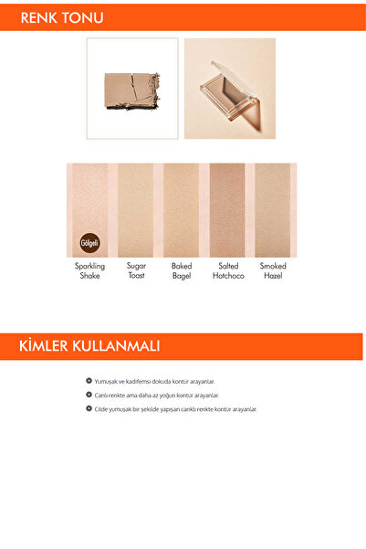 Missha Kadife Dokuya Sahip, Doğal Görünümlü Kontür Cotton Contour (Salted Hot Choco)