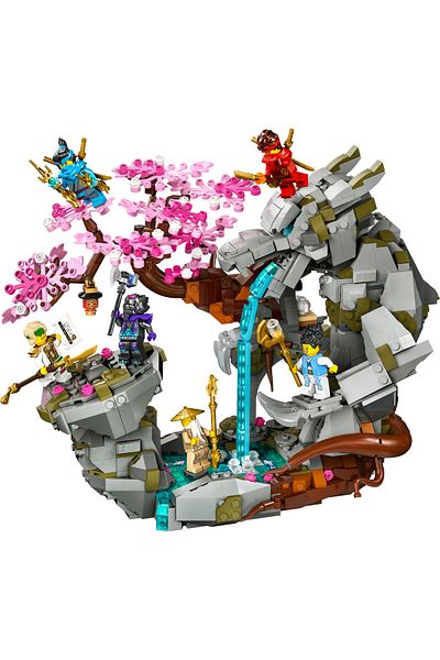 LEGO ®   مجموعة بناء معبد حجر التنين من نينجاجو 71819 للأطفال فوق سن 13 عامًا (1212 قطعة)