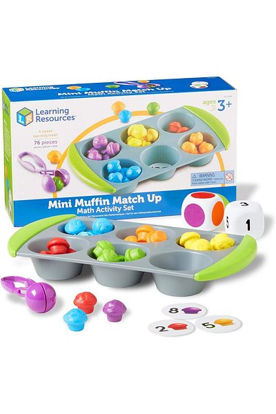 Learning Resources LR-MINI MUFFIN MATCH UP