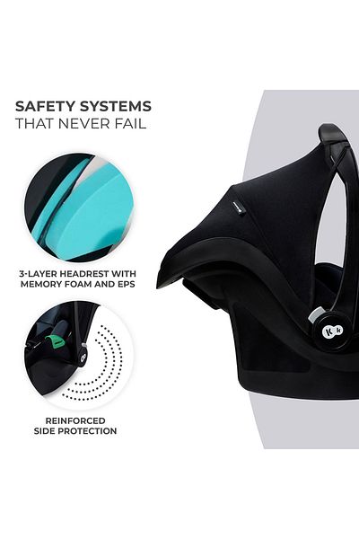 Kinderkraft - I-Size Mink Pro Car Seat - Black