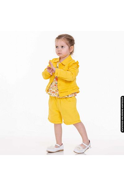XO Kids Яке с волани за момиче 9-36 месеца - 34709 Kckt07032