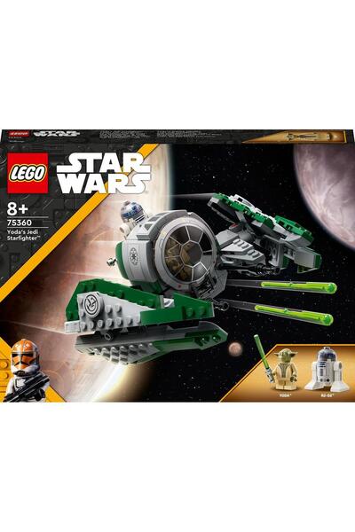 LEGO Star Wars Yoda's Jedi Starfighter 75360 Toy Production S (253 PIECES)