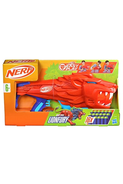 Nerf Junior Wild Lionfury | Easy Play Dart Blaster | 16 Darts | Nerf Blaster ...