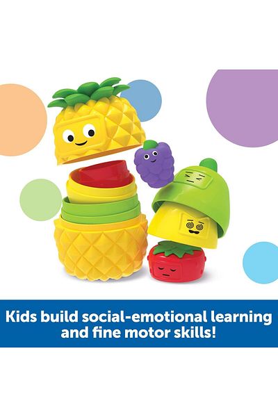 Learning Resources LR-مشاعر كبيرة تعشيش أصدقاء الفاكهة