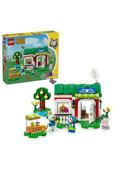 LEGO ® Animal Crossing™ Able Sisters Clothing Shop Role-Play Building Kit 77055