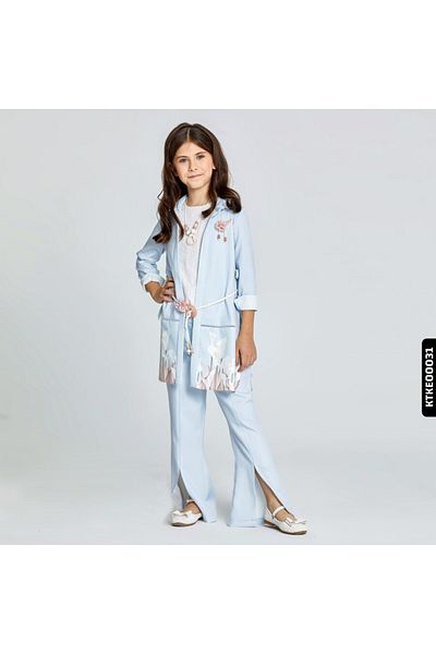 Belladonna 6-12 Years Girl Suit - 3725 Ktke00031