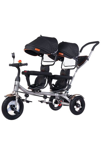 Chipolino Tricicleta Gemeni 2play Raven