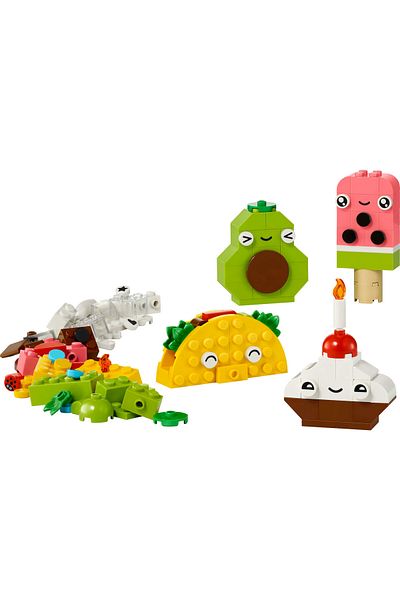 LEGO ®   مجموعة أدوات بناء الألعاب الكلاسيكية Creative Food Friends من عمر 11039 إلى 4 سنوات فما فوق (150 قطعة)