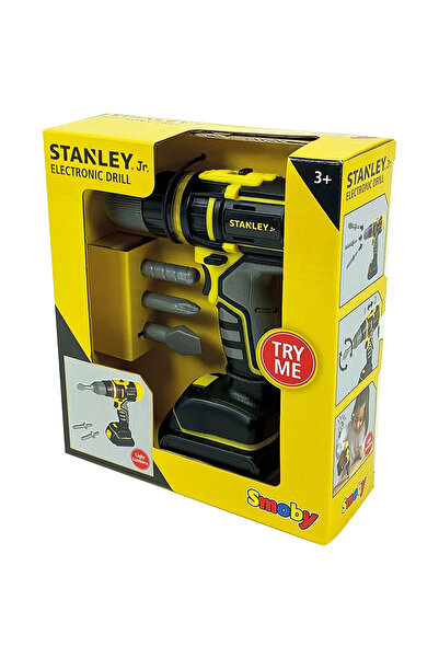 Smoby Hračka Stanley Elektronická vrtačka s příslušenstvím