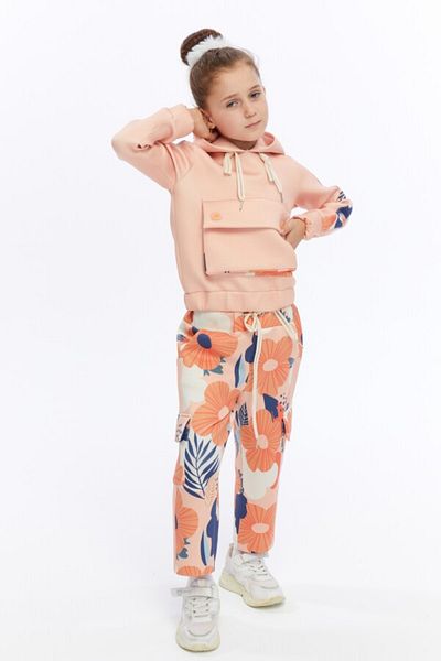 XO Kids 3-7 Years Girl's Tracksuit Set - 570