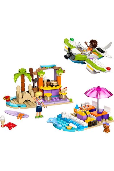 LEGO Friends Creative Beach and Travel Suitcase - Toy Construction Set for Ages 5 and up (188 Pieces)