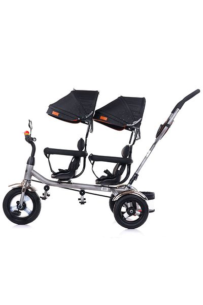 Chipolino Tricicleta Gemeni 2play Raven