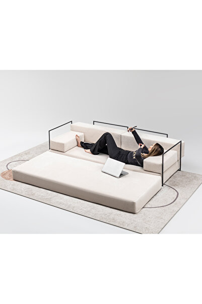 Gaga Mobilya Aktivite koltuğu Kanepe Koltuk Yataklı Kanepe Üçlü Koltuk Üçlü Kanepe