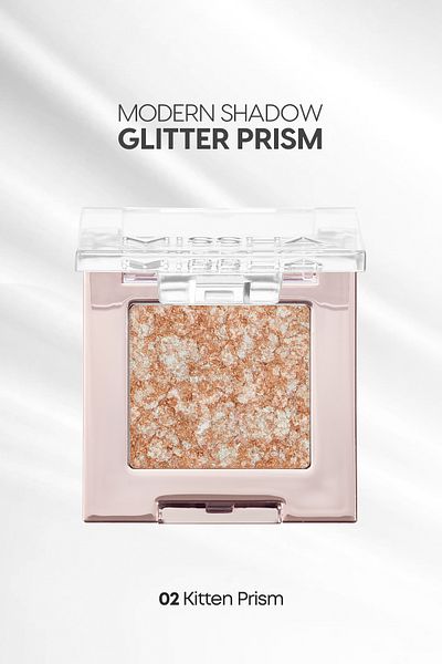 Missha Modern Shadow Glitter Prism - Non-Clumping and Handmade (Prism from the No.2 Kit)