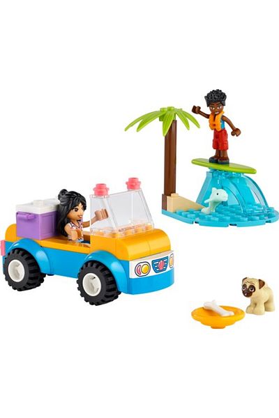LEGO Mc Friends 41725 Model Beach Car Fun - 61 Piece Toy Building Set (Star Store 971631 )