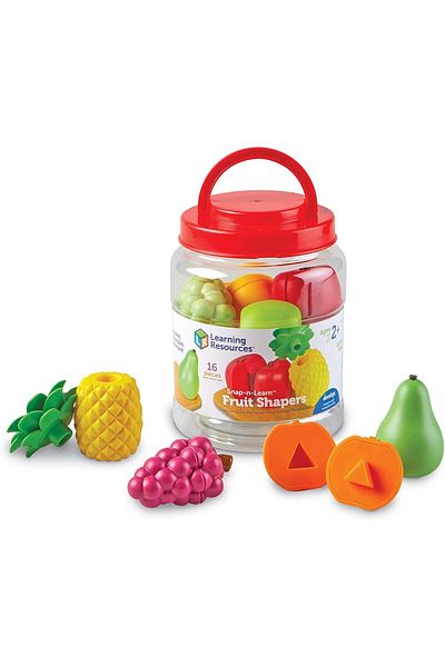 Learning Resources LR -SNAP-N-LEARN™ FRUIT SHAPERS