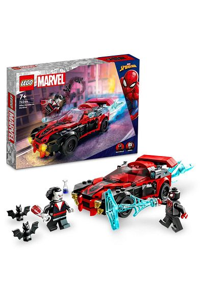 LEGO ® |   مجموعة ألعاب مارفل مايلز موراليس ضد موربيوس 76244 للأعمار من 7 سنوات فما فوق (220 قطعة)