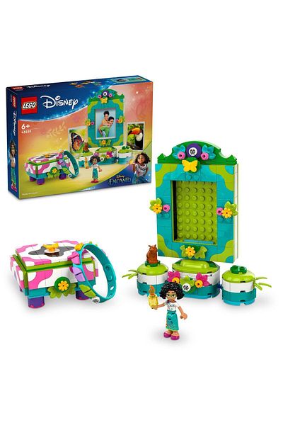 LEGO ديزني إنكانتو - إطار صور ميرابيل وصندوق مجوهرات 43239 - للأطفال من سن 6 سنوات فما فوق
