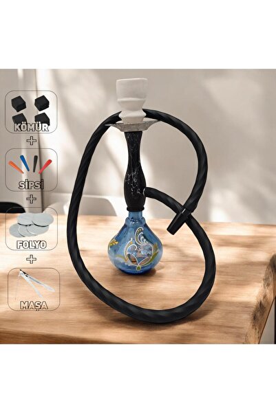 Yerli Çok Renkli Küçük Boy Nargile-gmy Shop