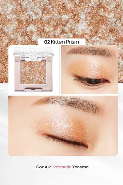 Missha Modern Shadow Glitter Prism - Non-Clumping and Handmade (Prism from the No.2 Kit)