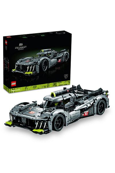 LEGO ®   Technic Peugeot 9X8 24H Le Mans Hybrid Hypercar 42156 - 18+ Model Building Kit (1775 Pr)