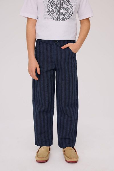 Nebbati BG Store Boys' Striped Trousers