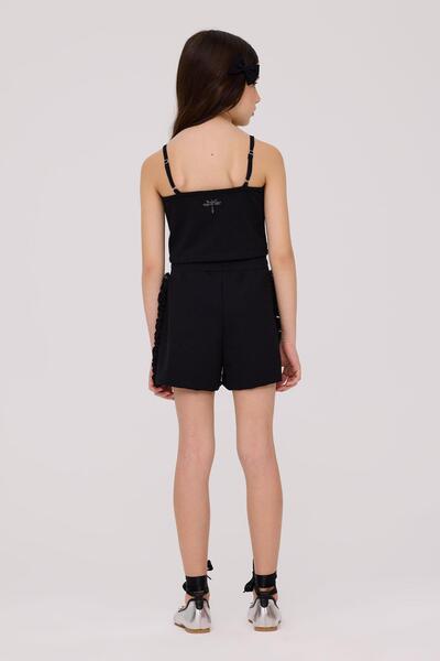 Tyess Bg Store Girls Black Blouse