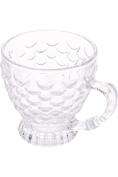 AKDC Glass Mug L(8CM) XW(8CM) XH(8CM) White 6933890358439