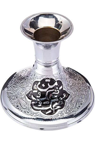 AKDC Brass Candle Holder 9Cm X 9CmXh9Cm Silver