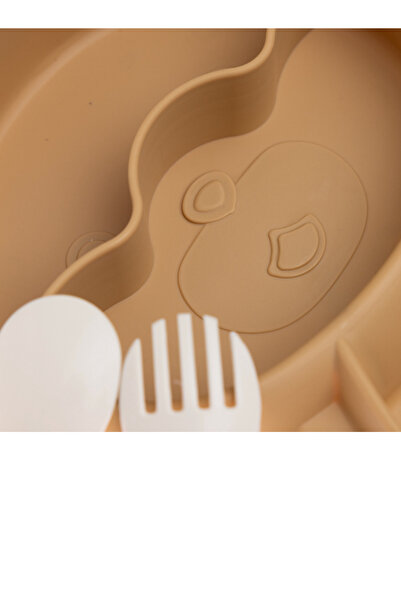 Fox Bebek & Çoçuk yemek takımı ek gıda beslenme tabağı 3 bölmeli kırılmaz