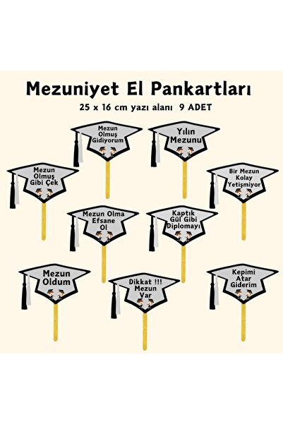 Ti Play MEZUNİYETE ÖZEL YAZILI EL PANKARTI 02
