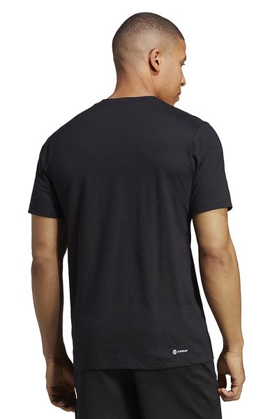 adidas Men's Training T-shirt Suitable for Daily Use and Sports Comfortable Plain T-Shirt