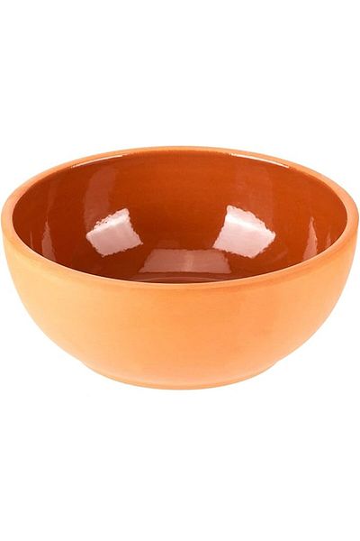 AKDC Round Bowl 20Cm X 20Cm X 8Cm Clay Colour 8681078020385