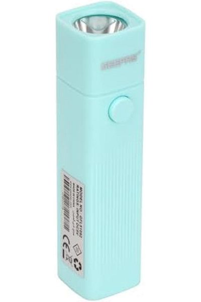 Geepas GFL51092 Rechargeable LED Torchlight, Bright Cool White Light, Portable Flashlight