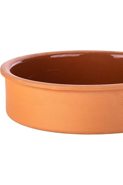 AKDC Round Bowl 23Cm X 23Cm X 6Cm Clay Colour