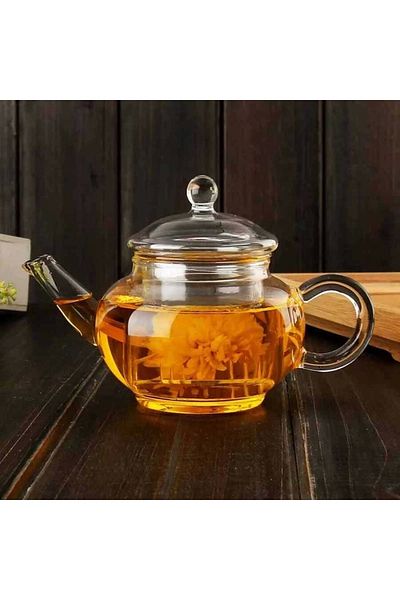 Epinox Teapot with Glass Strainer 250 ml (Cd-250C)