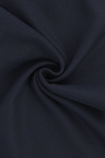 Hatemoğlu Navy Blue Double Sided Scarf