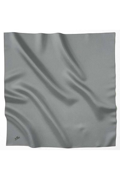 Aker Κασκόλ Twill - Πολυεστερικό Twill - Μονόχρωμο - 8742795-977 - Καπνιστό