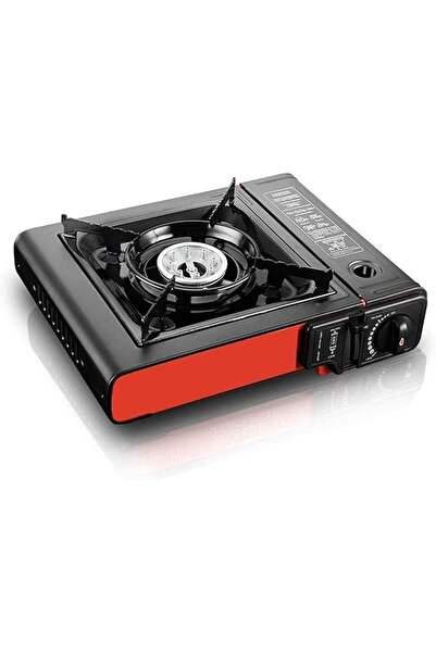 AKDC موقد غاز محمول، أسود