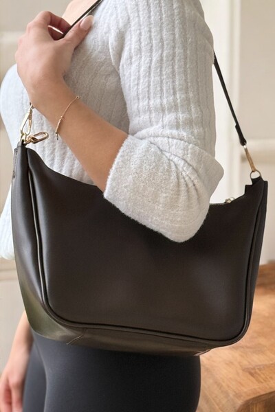 Aggu Bebe Non's Women's Faux Leather Brown Hand and Shoulder Bag Multifunctio...