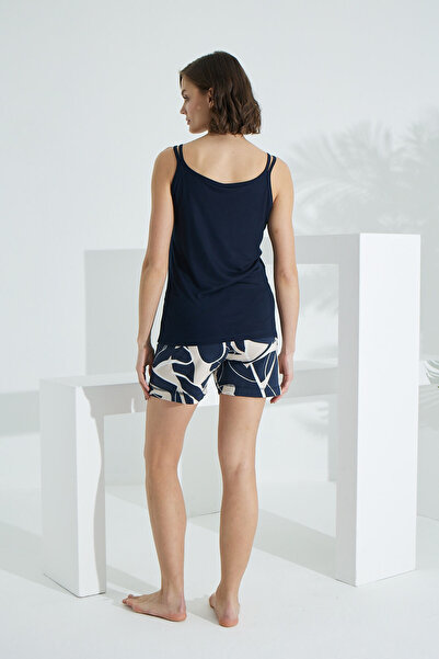 Etoile Καλοκαιρινό γυναικείο σορτς με λουράκι από μπαμπού 70012