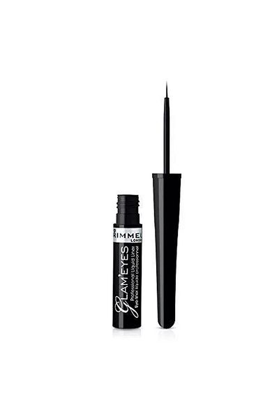 Rimmel London London Black Eyeliner - Glam'eyes Professional Liquid Eyeliner Black Glamor Original