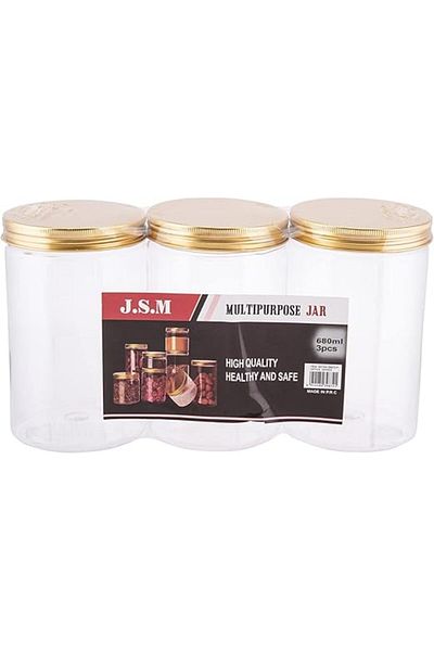 AKDC Storage Jar 3Pcs Set