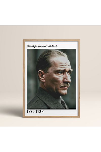 HOMEPACK Единична картина в дървена рамка, единичен плакат, картина TK/10819